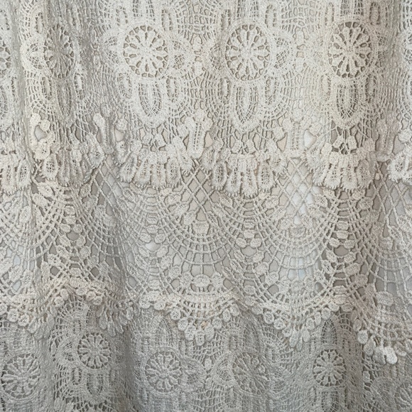 EUC Urban Outfitters Staring At Stars Crochet Multi Tier Sleeveless Dress Size M - Picture 9 of 10